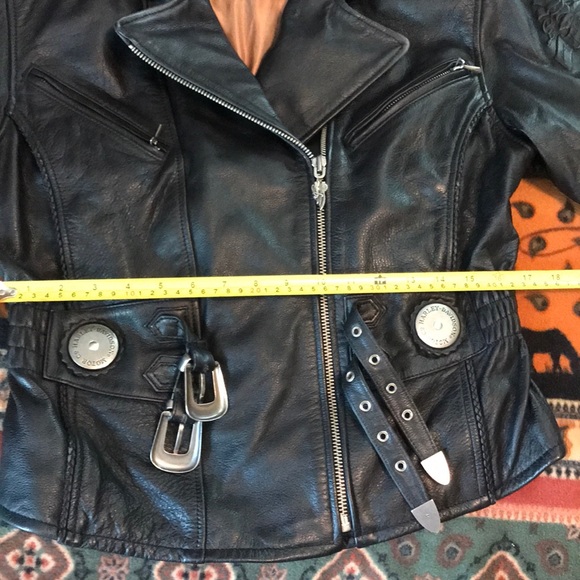 🔥Harley Davidson🔥 woman’s motorcycle jacket M - Picture 15 of 16